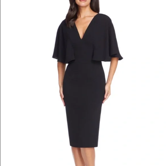 Dress the Population | Dresses | Dress The Population Black Cocktail Dress  | Poshmark